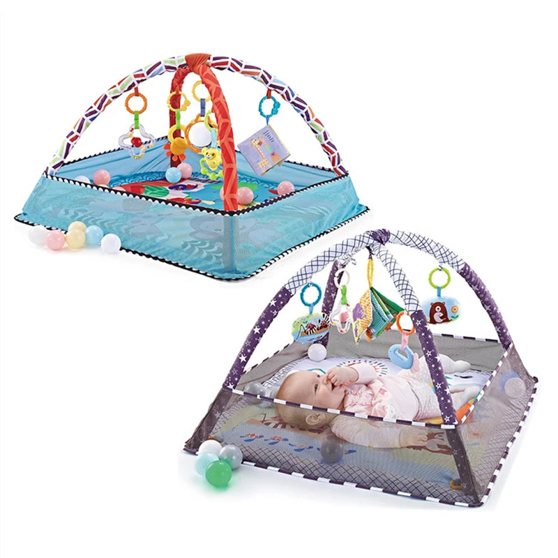 Tapete Educacional Multifuncional Cerca Crawling Blanket Tapete de Brincadeira Infantil Brinquedos Iluminados